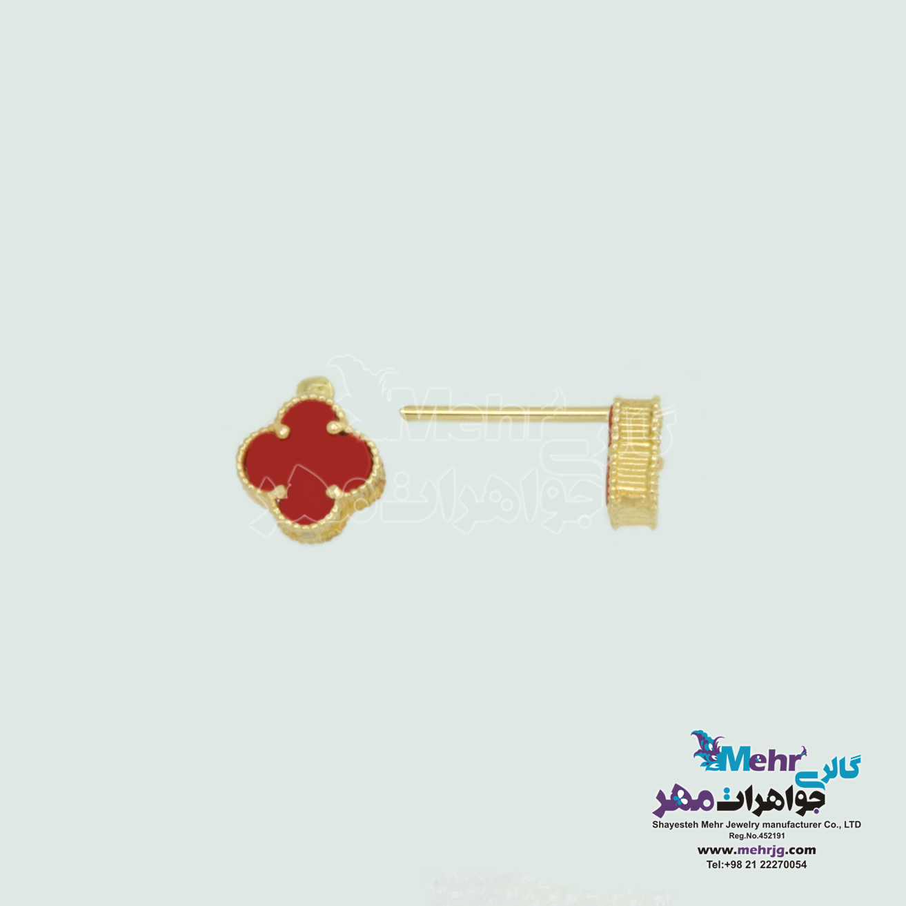گوشواره طلا - طرح ونکلیف