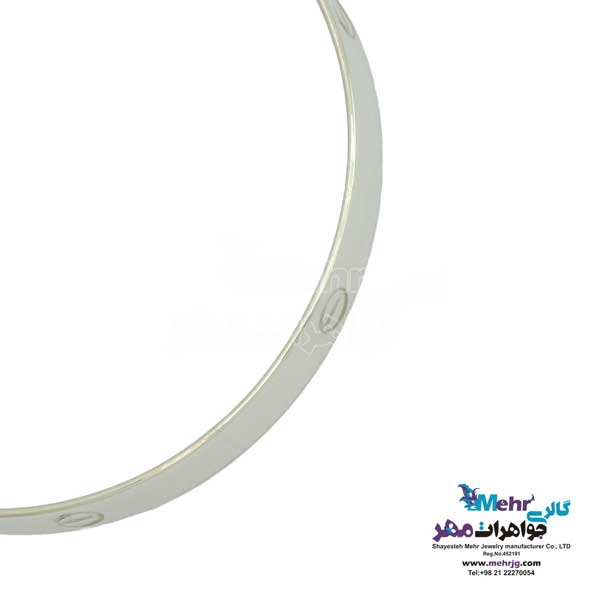 النگو طلا دست اول کم اجرت - طرح کارتیه لاو سایز 2