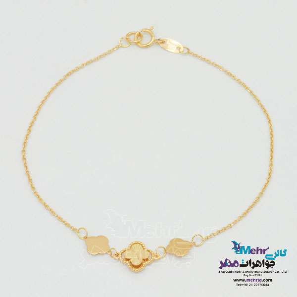 دستبند طلا - طرح ونکلیف