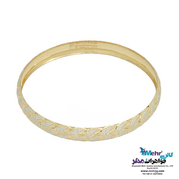 النگو طلا دست اول کم اجرت - طرح تراش سایز 2