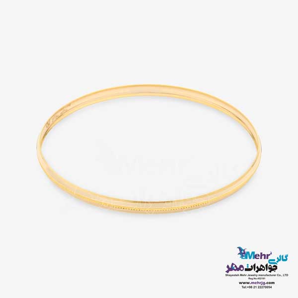 النگو طلا دست اول کم اجرت - طرح تراش سایز 3