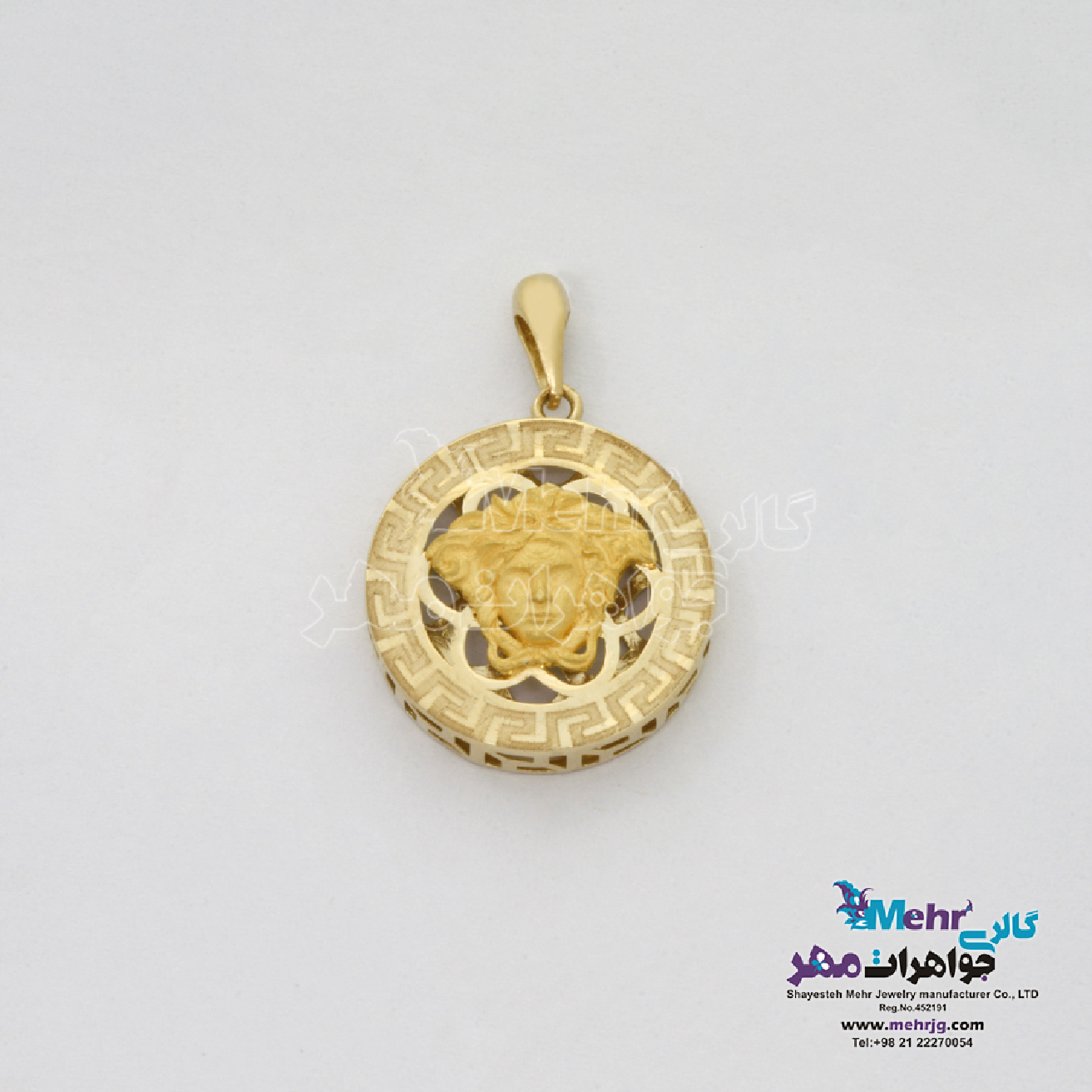 آویز طلا - طرح ورساچه