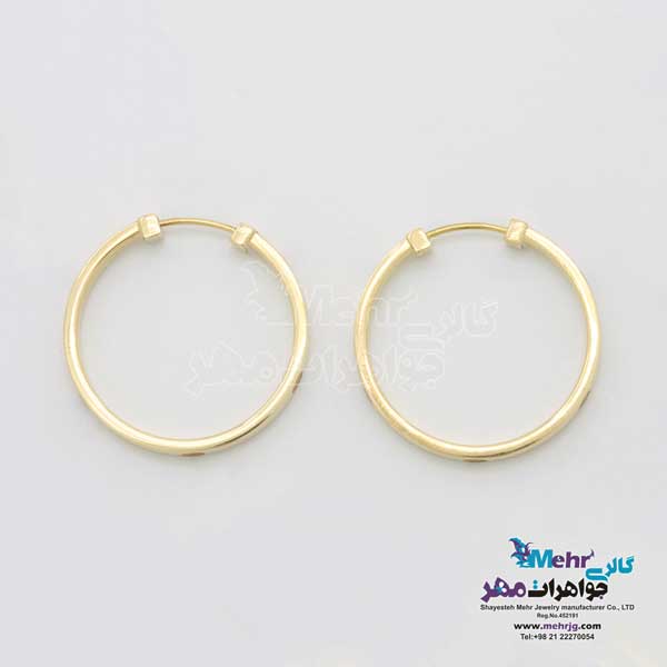 گوشواره طلا - طرح کارتیه لاو