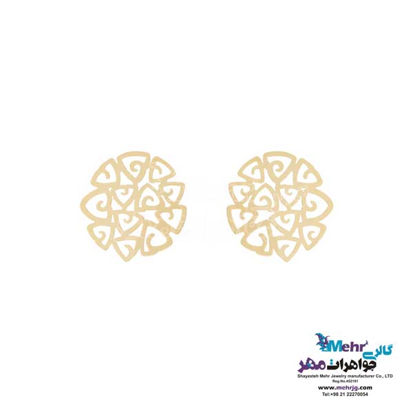 نیم ست طلا دست اول کم اجرت - طرح اسلیمی