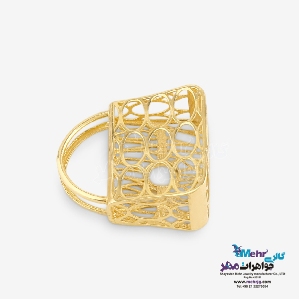 آویز طلا - طرح کیف