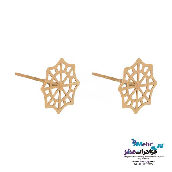 نیم ست طلا دست اول کم اجرت - طرح هندسی
