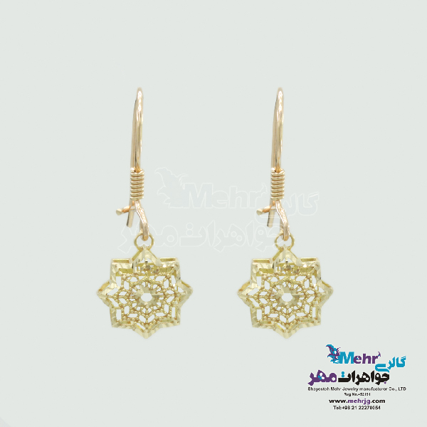 نیم ست طلا - طرح هندسی