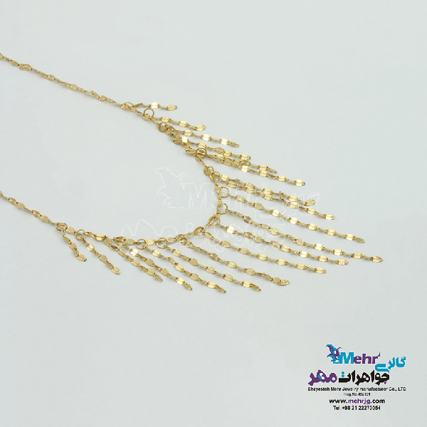 گردنبند طلا - طرح استار