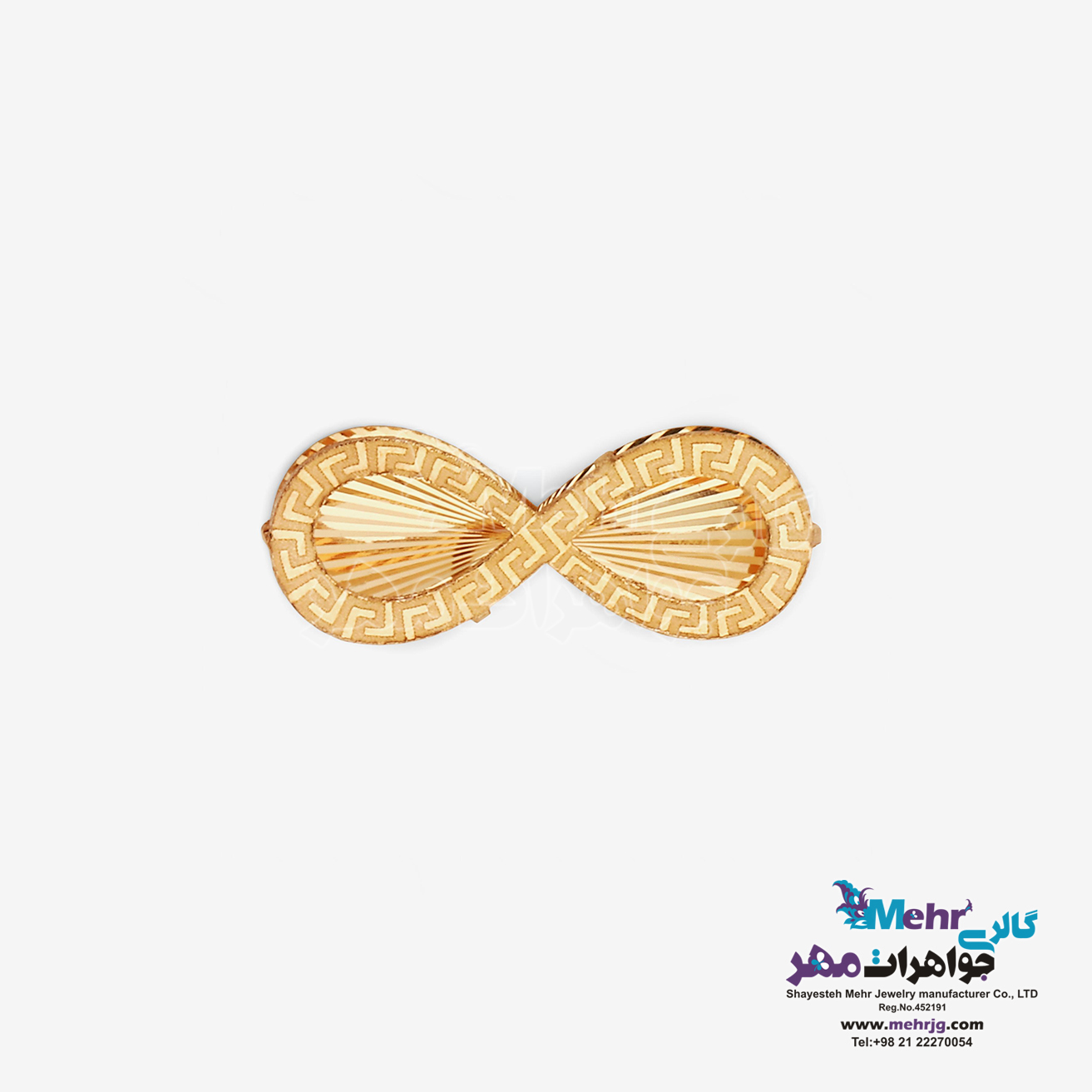 آویز طلا - طرح بی نهایت