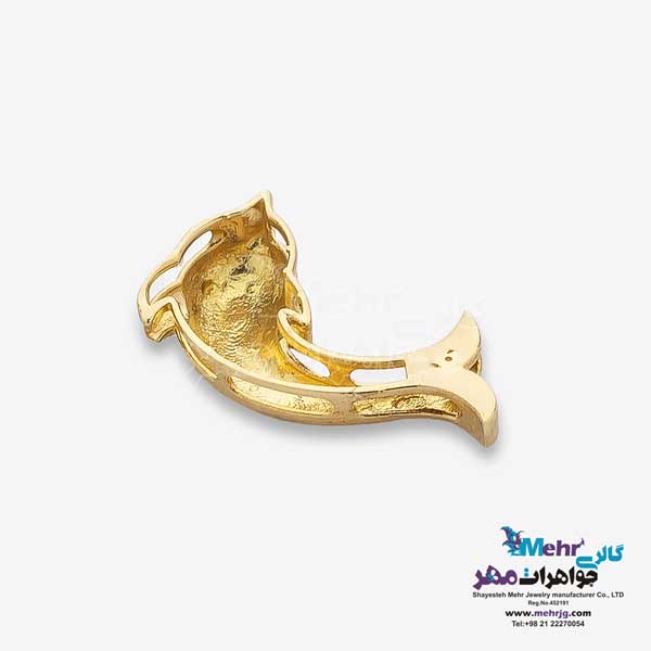 آویز طلا - طرح دلفین