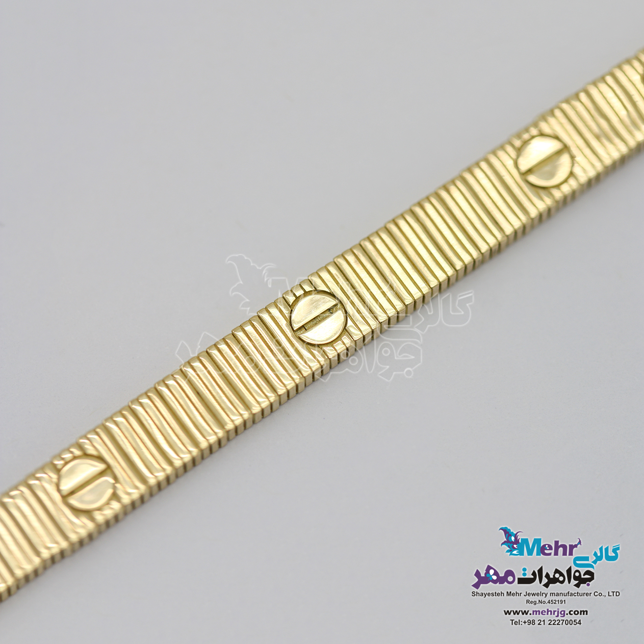 دستبند طلا - طرح کارتیه لاو آنلیمیتد