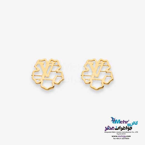 نیم ست طلا - طرح لویی ویتون