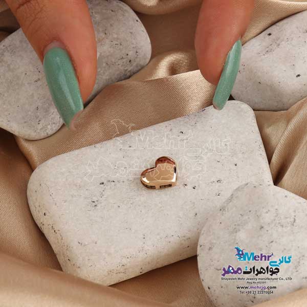 آویز طلا - طرح قلب