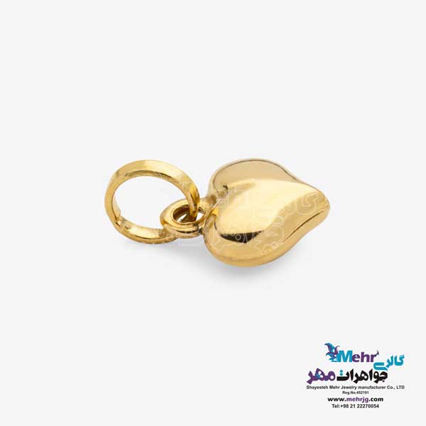 آویز طلا - طرح قلب
