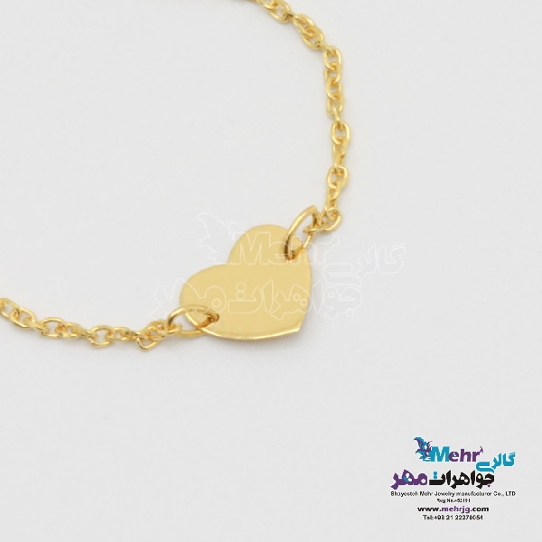 انگشتر طلا - طرح قلب