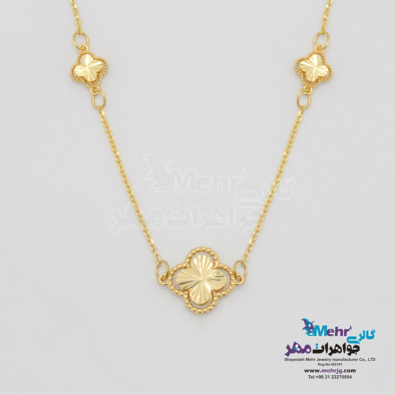 گردنبند طلا - طرح ونکلیف