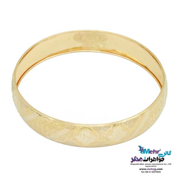 النگو طلا دست اول کم اجرت - طرح تراش سایز 3