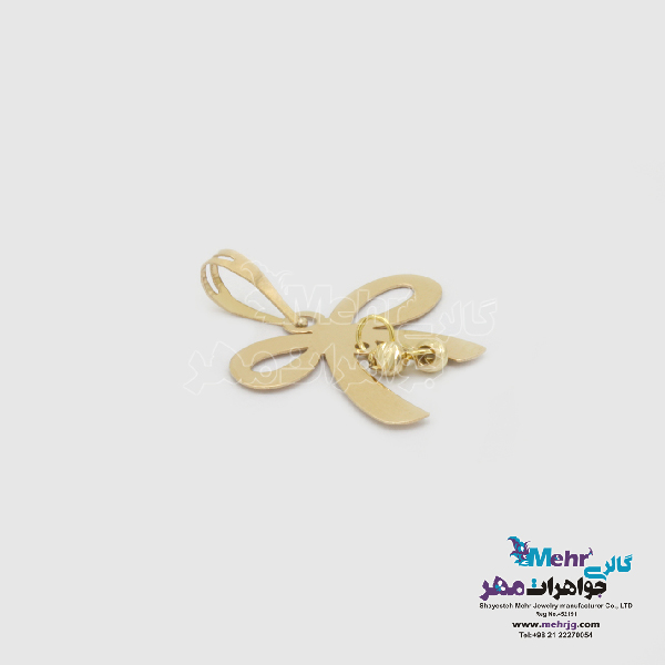 نیم ست طلا - طرح پاپیون