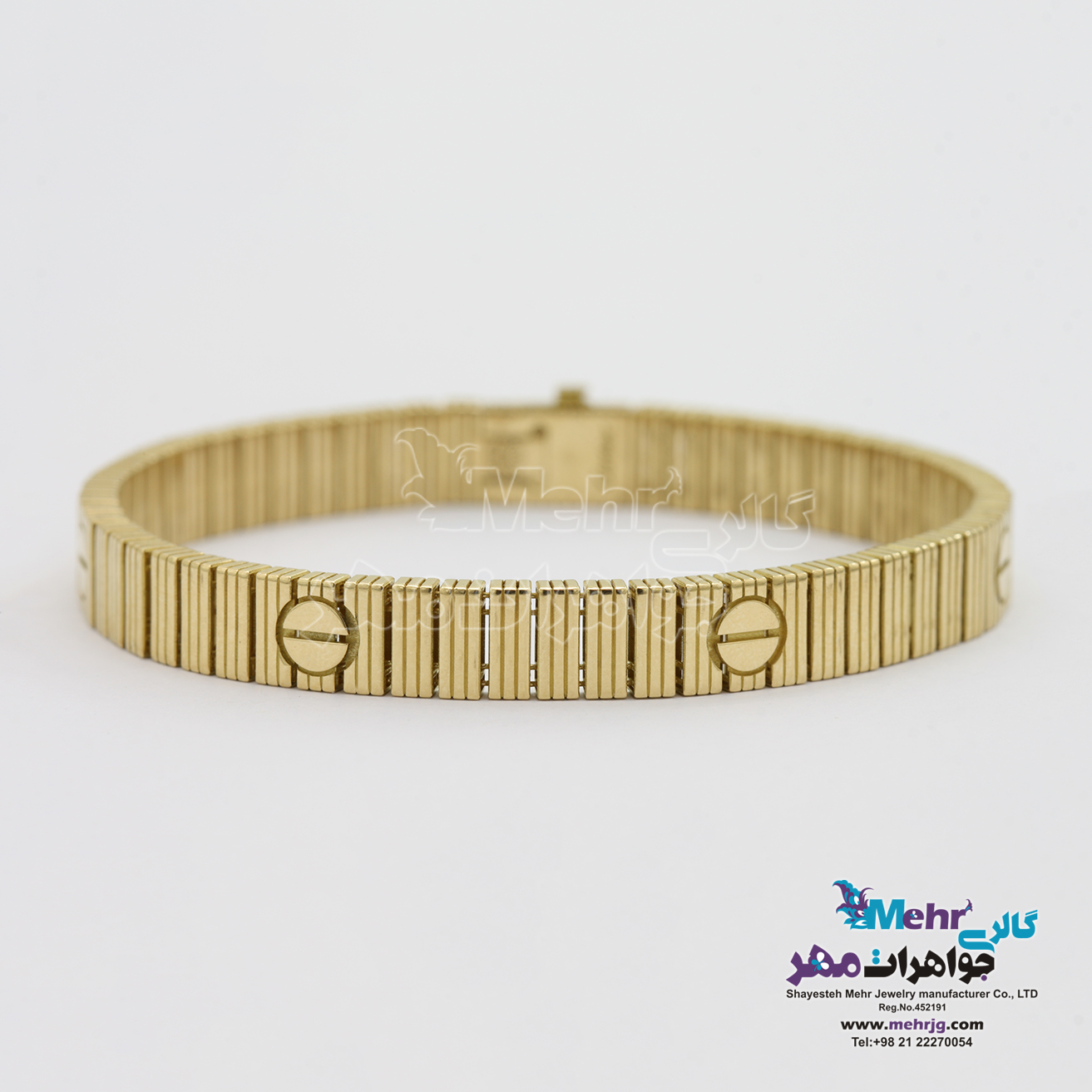 دستبند طلا - طرح کارتیه لاو آنلیمیتد