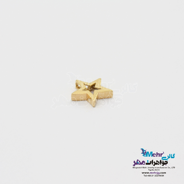 آویز طلا - طرح ستاره