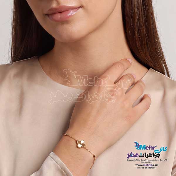 دستبند طلا - طرح ونکلیف