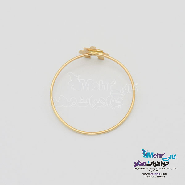 انگشتر طلا - طرح پازل