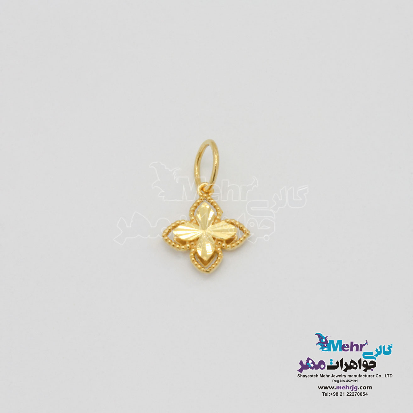آویز طلا - طرح روبرتو