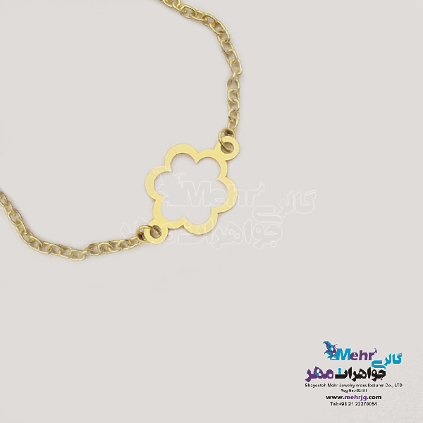 انگشتر طلا - طرح گل