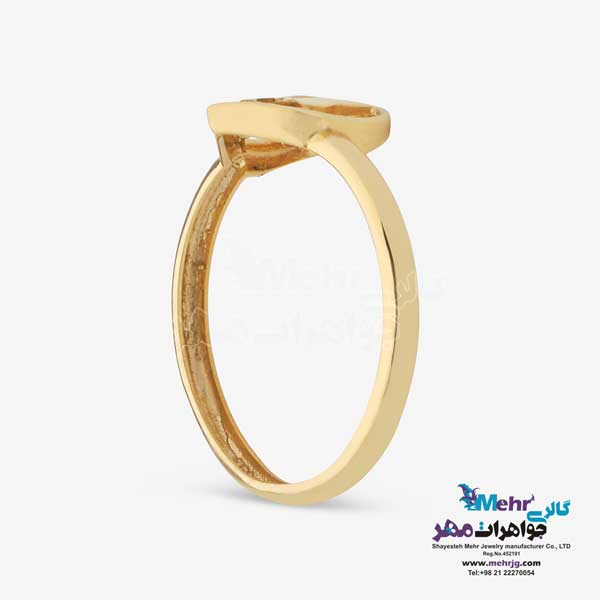 نیم ست طلا - طرح پاپیون