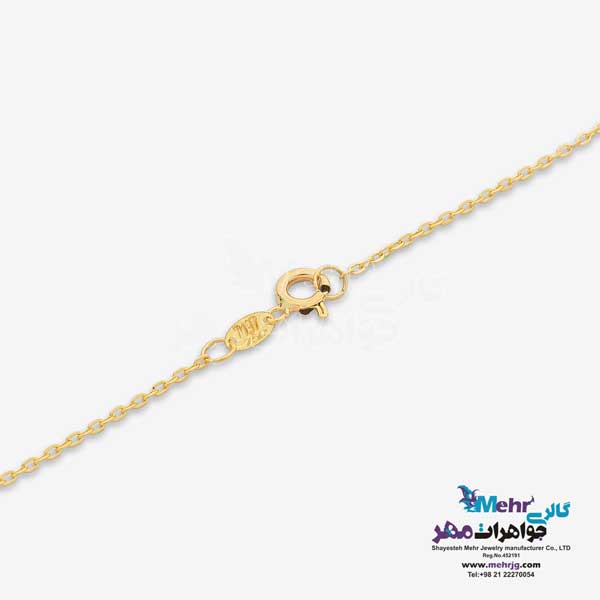 گردنبند طلا - طرح ونکلیف