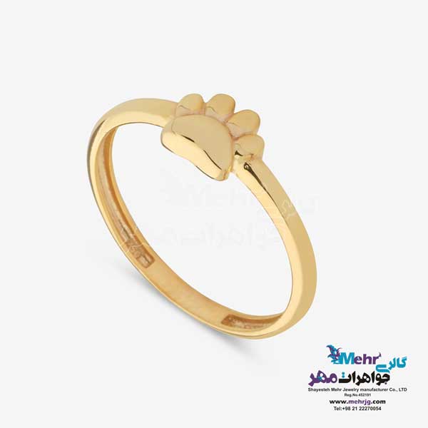 نیم ست طلا - طرح پنجه