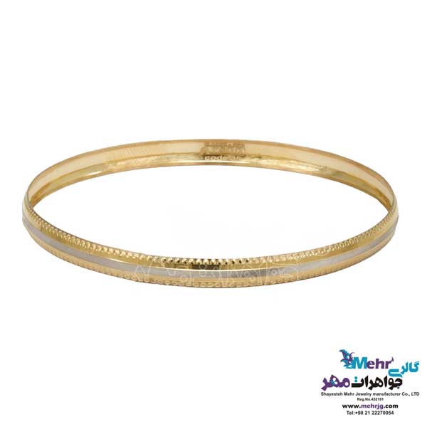 النگو طلا دست اول کم اجرت - طرح تراش سایز 2