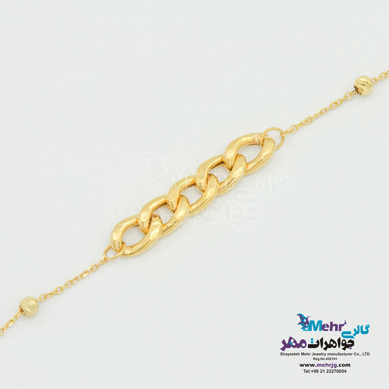 دستبند طلا - طرح کارتیه