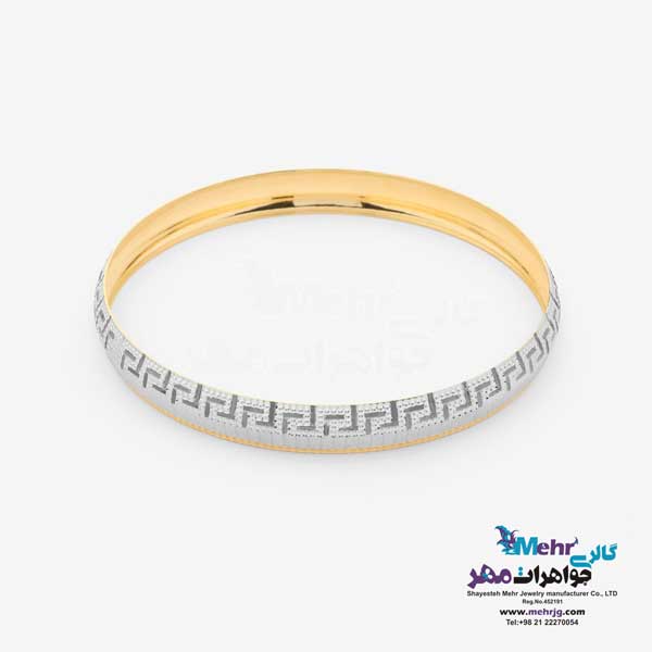 النگو طلا دست اول کم اجرت - طرح تراش سایز 3