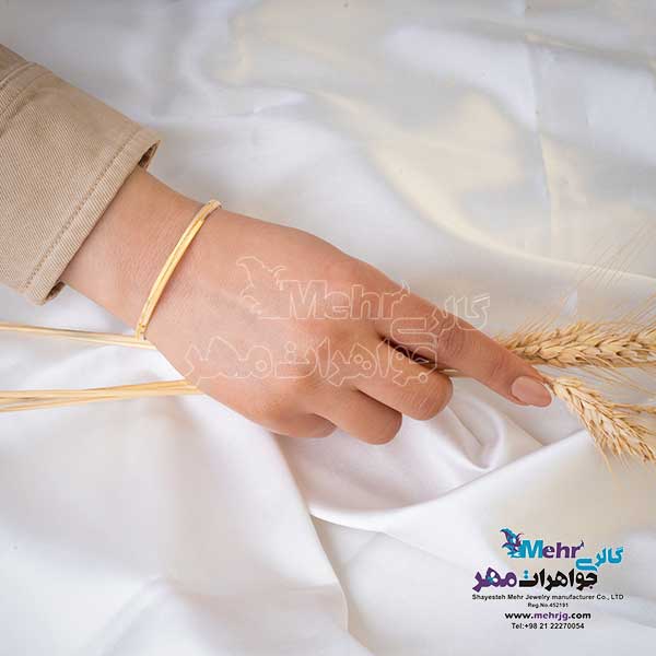 النگو طلا دست اول کم اجرت - طرح تراش سایز 2