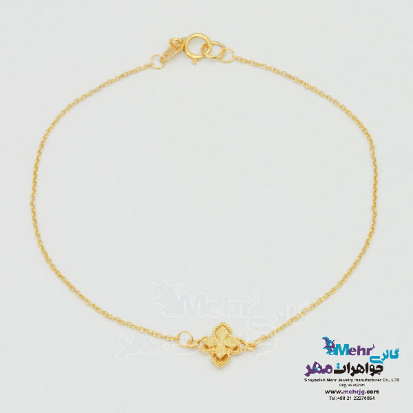 دستبند طلا - طرح روبرتو
