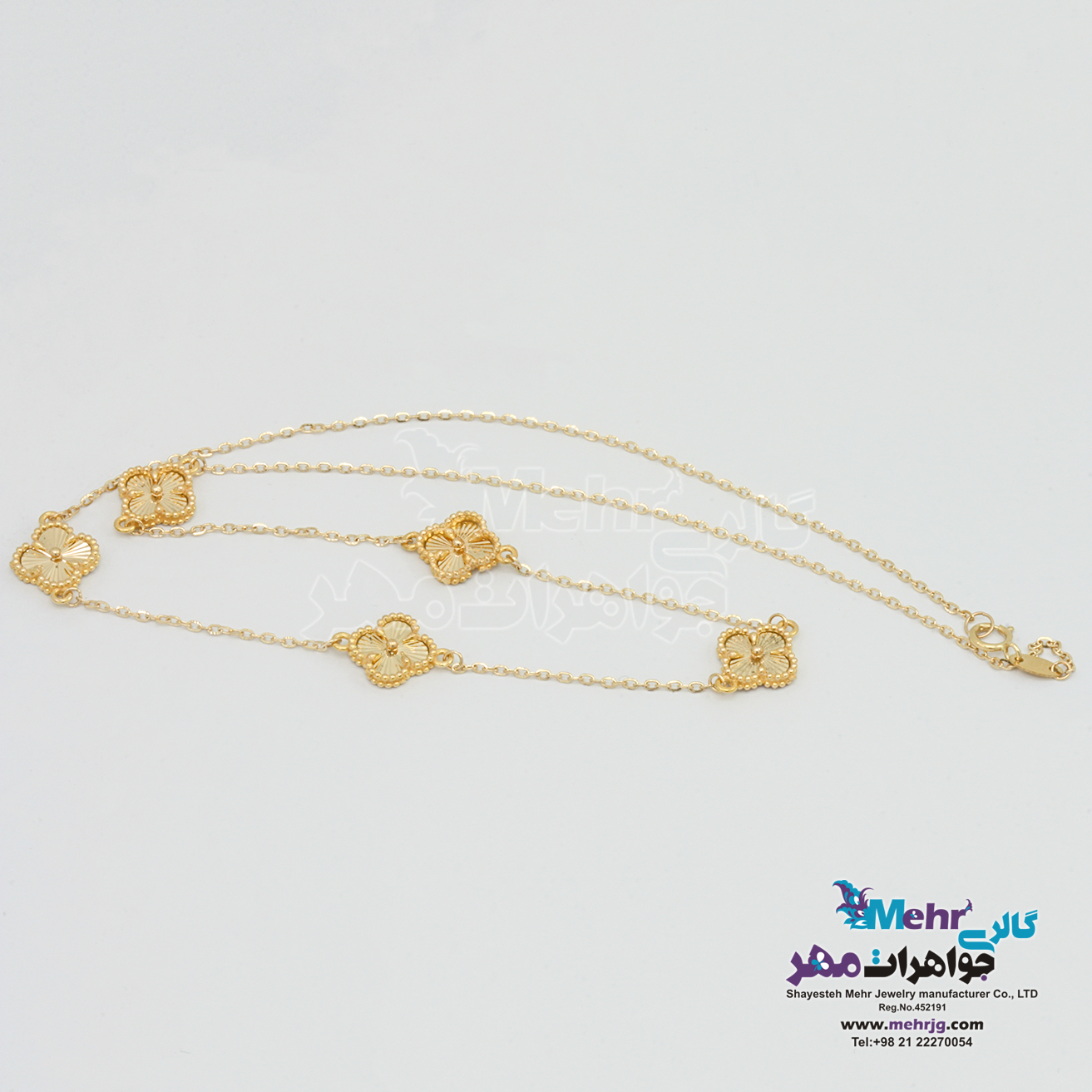 گردنبند طلا - طرح ونکلیف