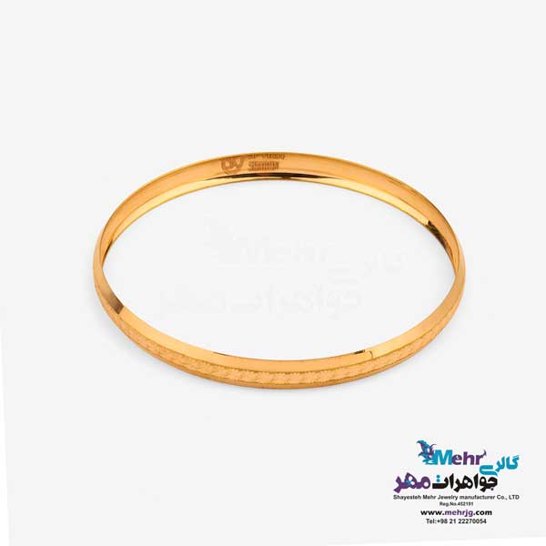 النگو طلا دست اول کم اجرت - طرح تراش سایز 2