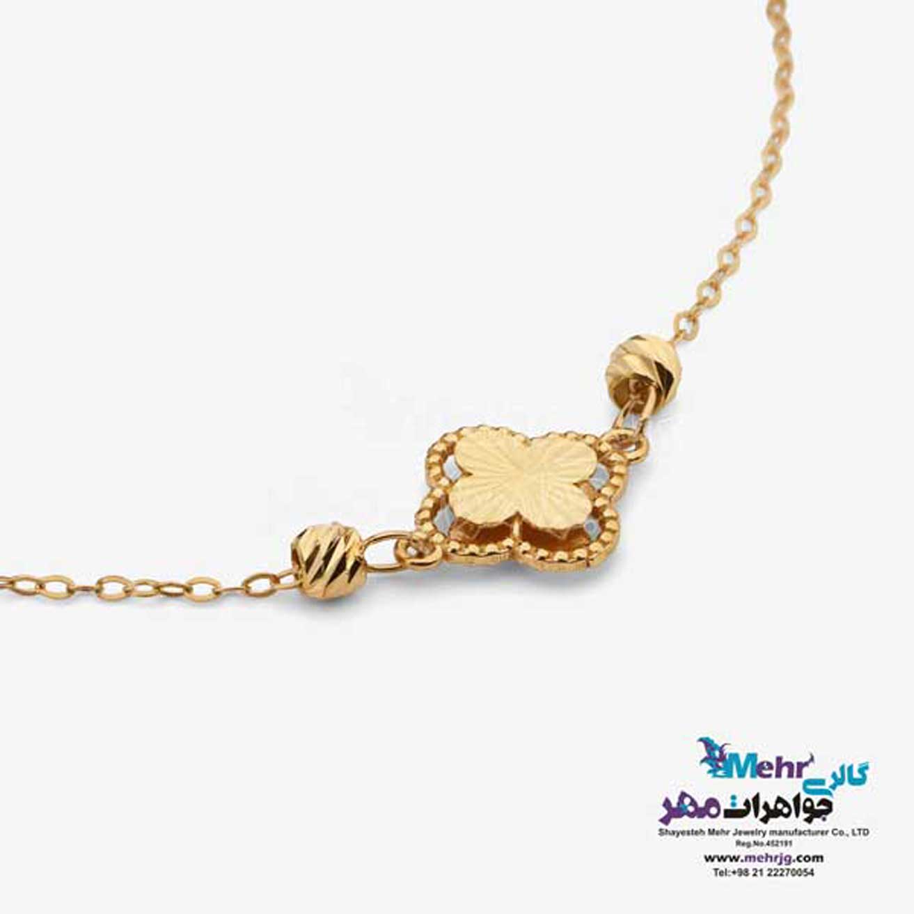 دستبند طلا - طرح ونکلیف تراش