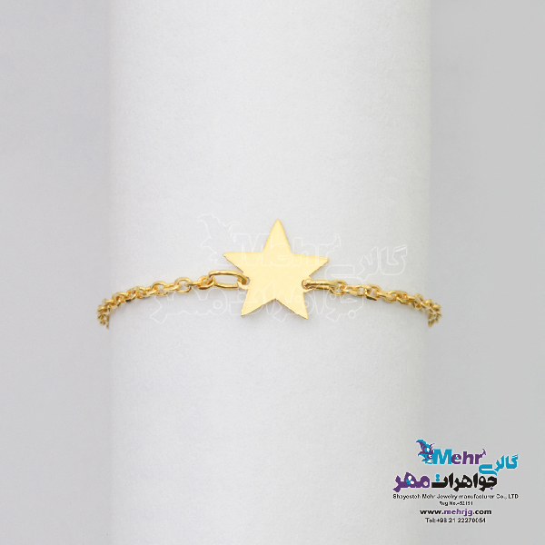 انگشتر طلا - طرح ستاره