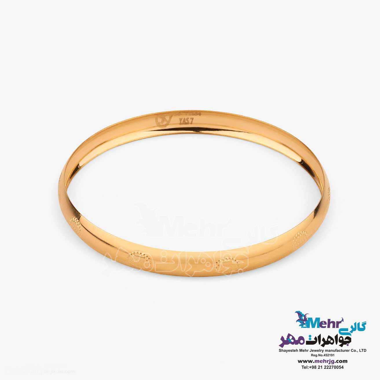 النگو طلا دست اول کم اجرت - طرح کارتیه لاو سایز 2
