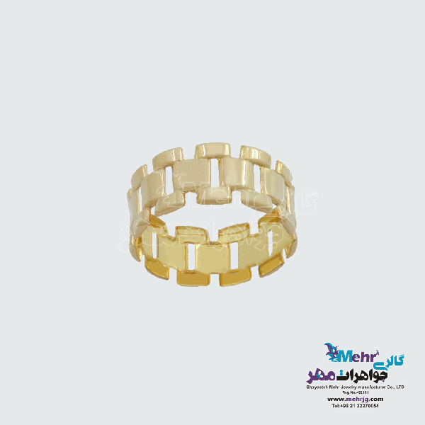 انگشتر طلا - طرح رولکس