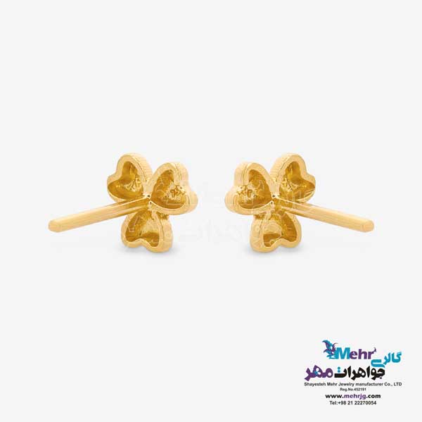 گوشواره طلا - طرح قلب