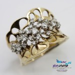 انگشتر جواهر - طرح پنجره ای