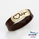 انگشتر طلا و چرم