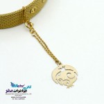 آویز ساعت طلا - طرح انار