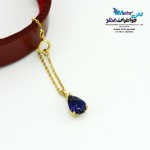 آویز ساعت طلا - طرح اشک