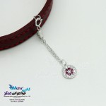آویز ساعت طلا - طرح هندسی