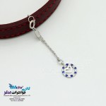 آویز ساعت طلا - طرح هندسی - قلب