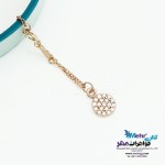 آویز ساعت طلا - طرح هندسی